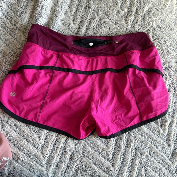 Lululemon pink shorts - Picture 2 of 3